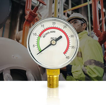 Általános nyomásmérő Pressure Gauges