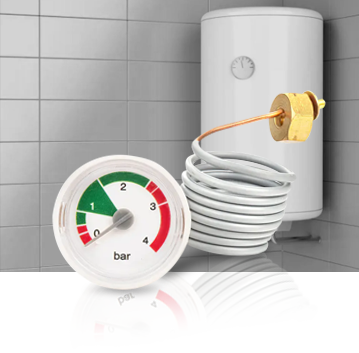 HVAC ipar Pressure Gauges