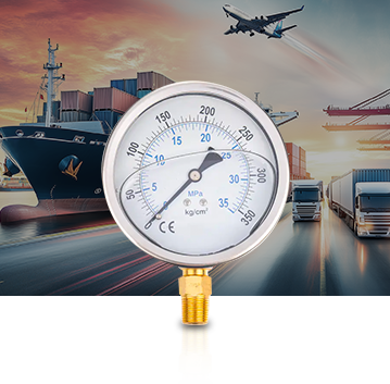 Tengeri és autóipar      Pressure Gauges